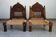 2 traditional Pida chairs, India, 1950s/60s