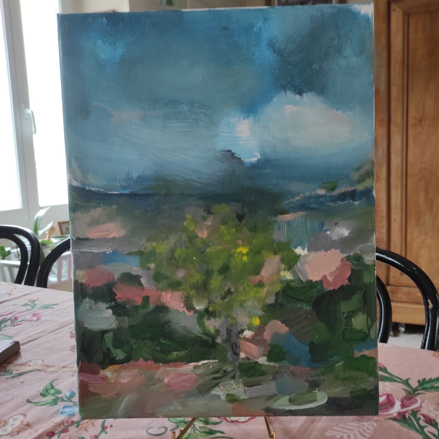 Tableau : La fin de l'été
