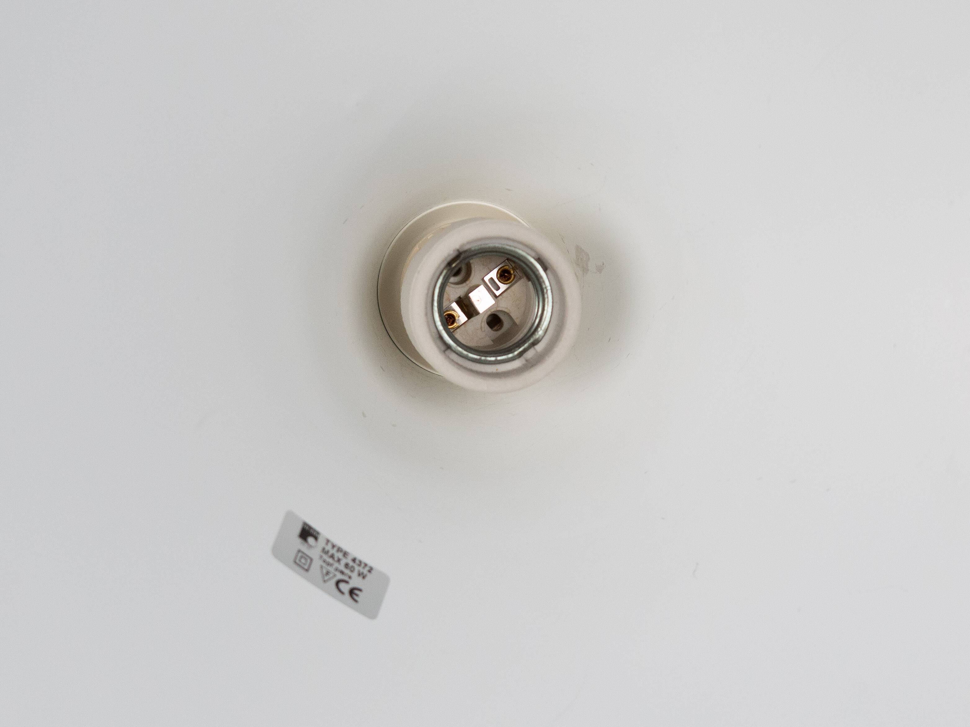 Danish vintage pendant lamp Semi by Bonderup and Thorup, 1968