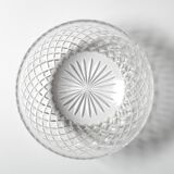 Mid-century Centerpiece, Vintage Clear Glass Fruit or Salad Bowl / Florence