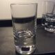 Series of 7 glasses Kosta Boda by Walter Hickman 70s