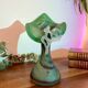 Glass paste vase