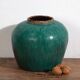 Round antique vase in glazed ceramic (circa 1820) #16