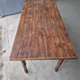 Beech farmhouse bistro restaurant table