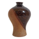 Soliflore two-tone glazed stoneware 1970s height 19 cm
