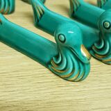 Ceramic duck table setting
