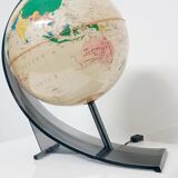 Illuminated terrestrial globe in plexiglass by Nova Rico Florence 1969