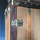 Trunk cabin in wood and fabrics around 1940