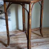 Side service table in old rattan