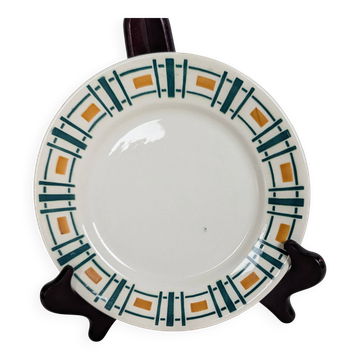 Dessert plate Badonviller - Quiberon model