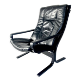 Leather armchair  model "siesta" by ingmar relling