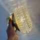 Vintage glass moulded globe wall or ceiling light (PLAFF1)