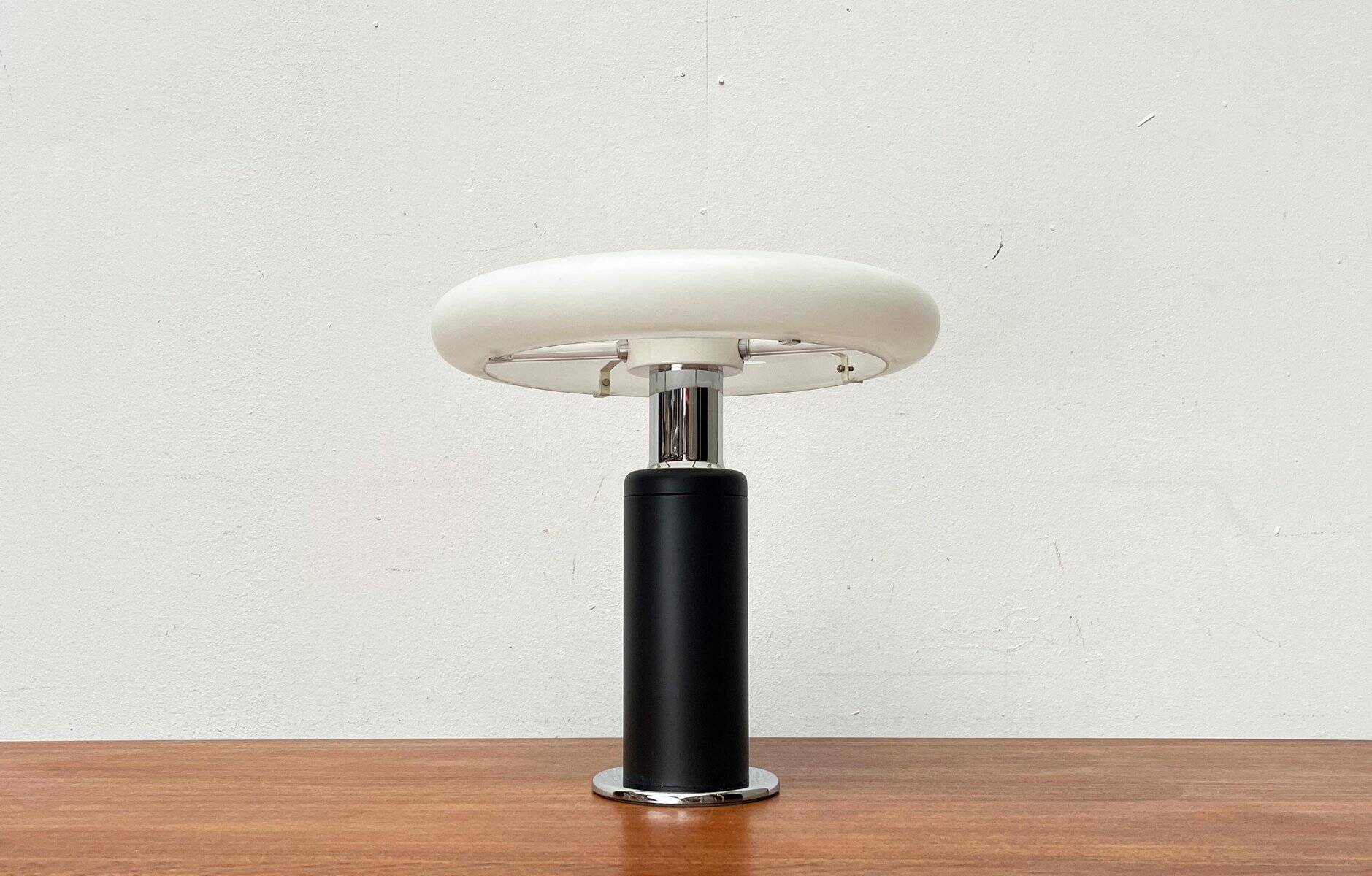 Postmodern German table lamp by Hillebrand, 1980s.