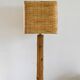 Lampe de table en bambou bio style vintage
