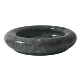 Cendrier marbre gris veiné, Italie 1970