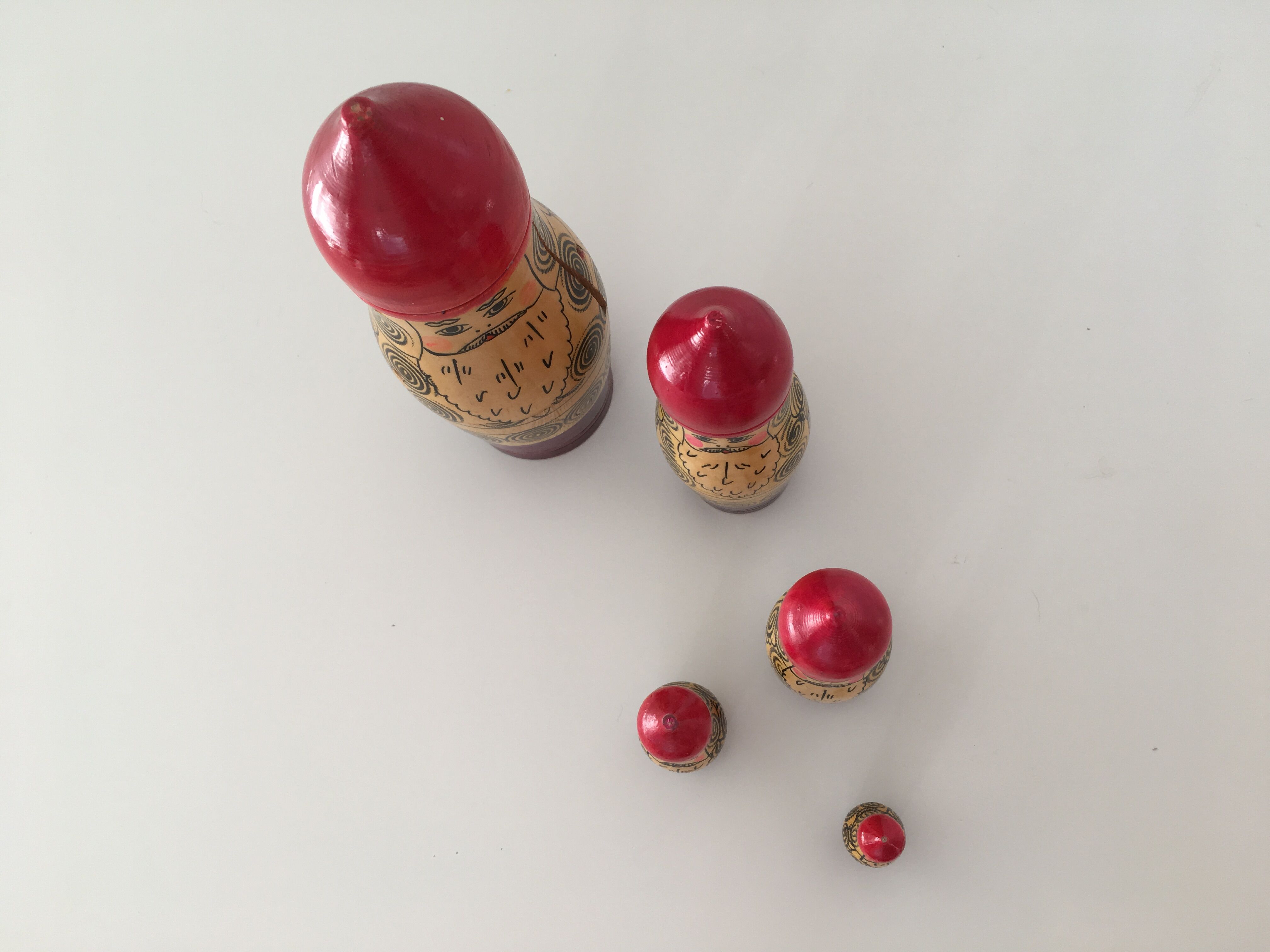 Vintage nesting dolls