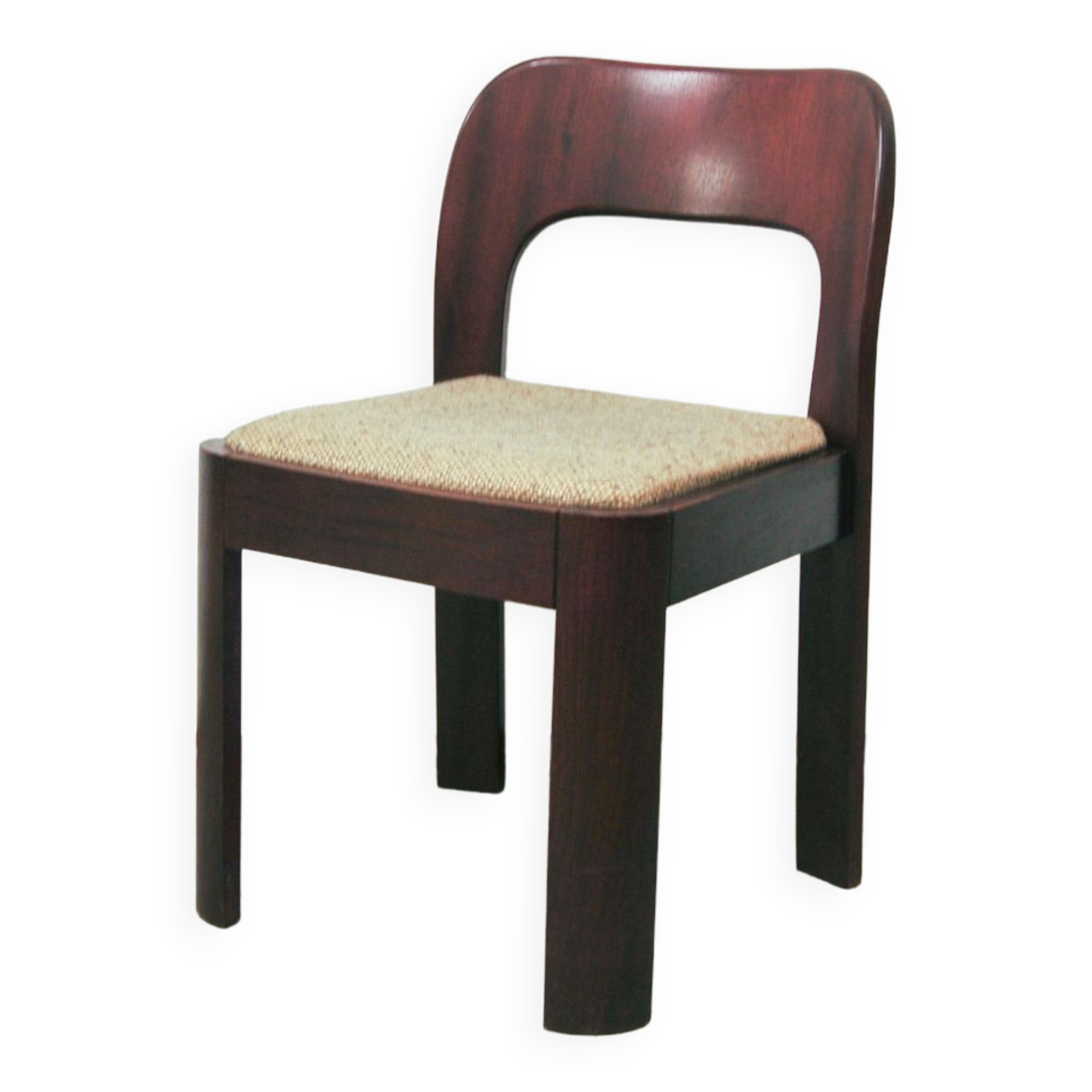 4 brutalist dining chairs