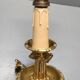Cave rat lamp with Doric column - Bronze - 1950s - France