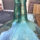 Dame jeanne verte vintage 16 litres