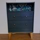 Commode niche Rød Sødgren bleu ganne