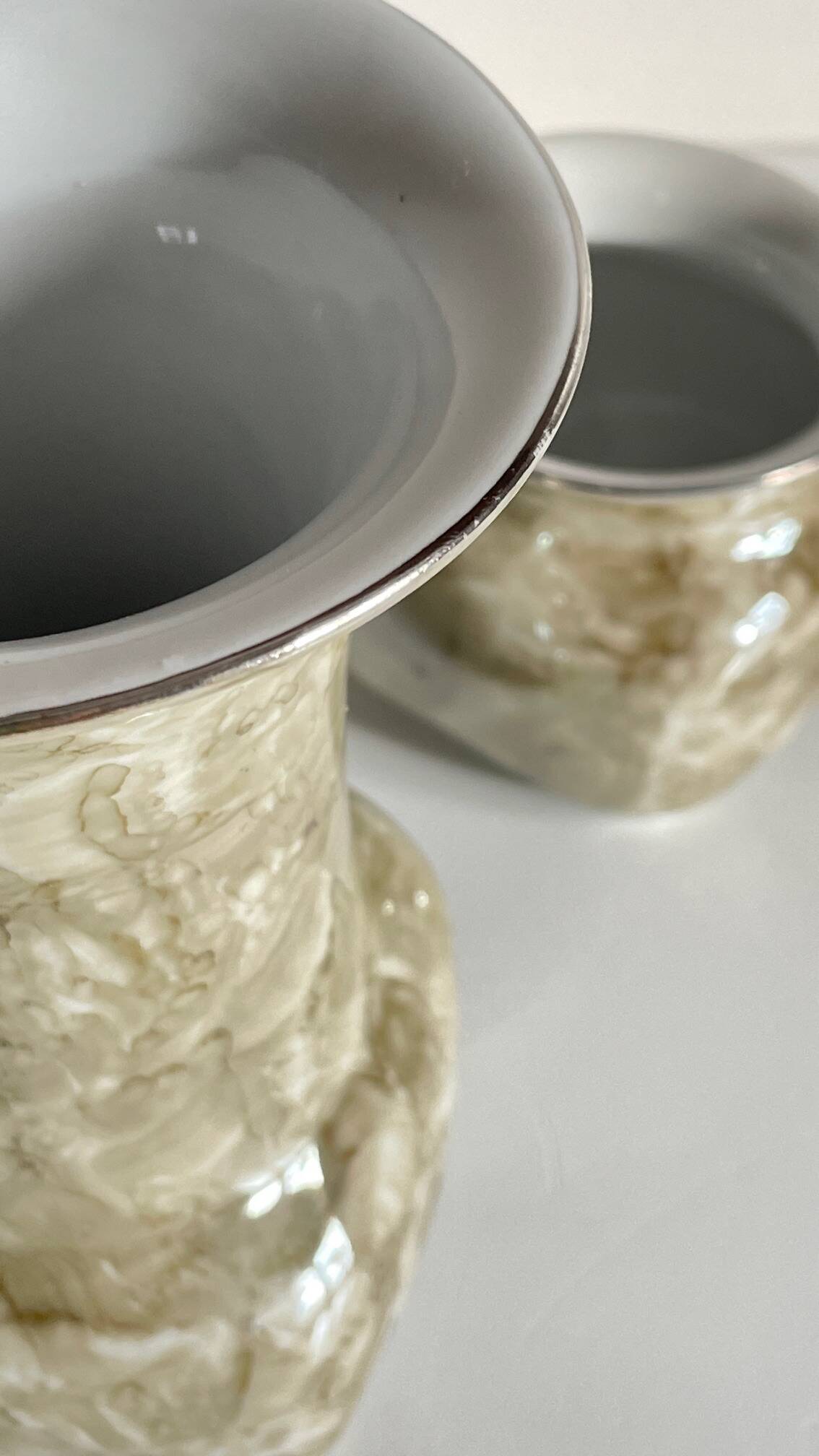 VASES Karolina Porcelaine Pologne ANNEES 70/80