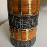 Seta series vase by Aldo Londi for Bitossi sgraffitto 1950 Italy