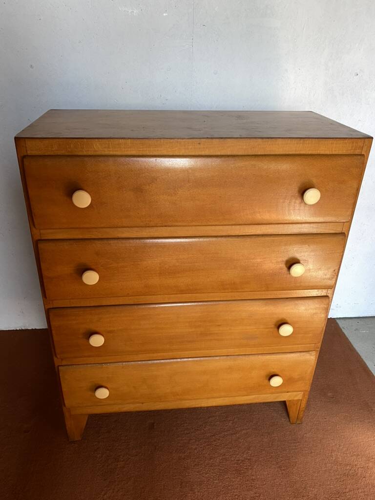 commode vintage 4 tiroirs