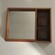 Miroir vintage scandinave en bois des années 70