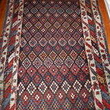 Tapis ancien Nord-ouest Persan fait main 128x177cm, 1880