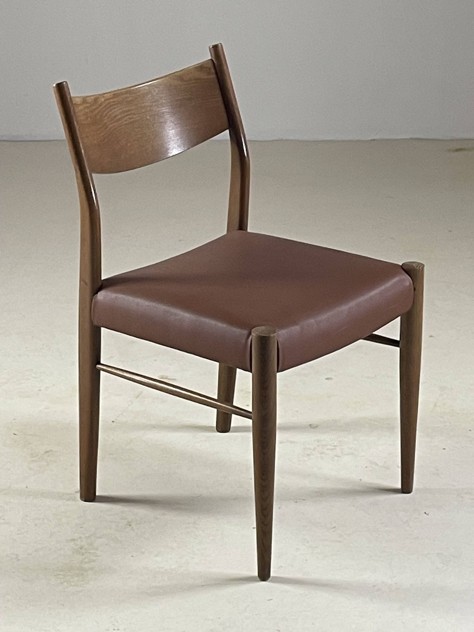 Chaise vintage de style scandinave, années 1960