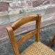 4 bistro chairs 1930 Alsace