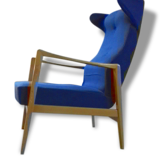 Recliner Chair long 50 years flesh lounge style kofod larsen Sven Ivar Dysthe