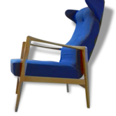 Fauteuil inclinable chaise longue lounge chair années 50 style kofod larsen  Sven Ivar Dysthe
