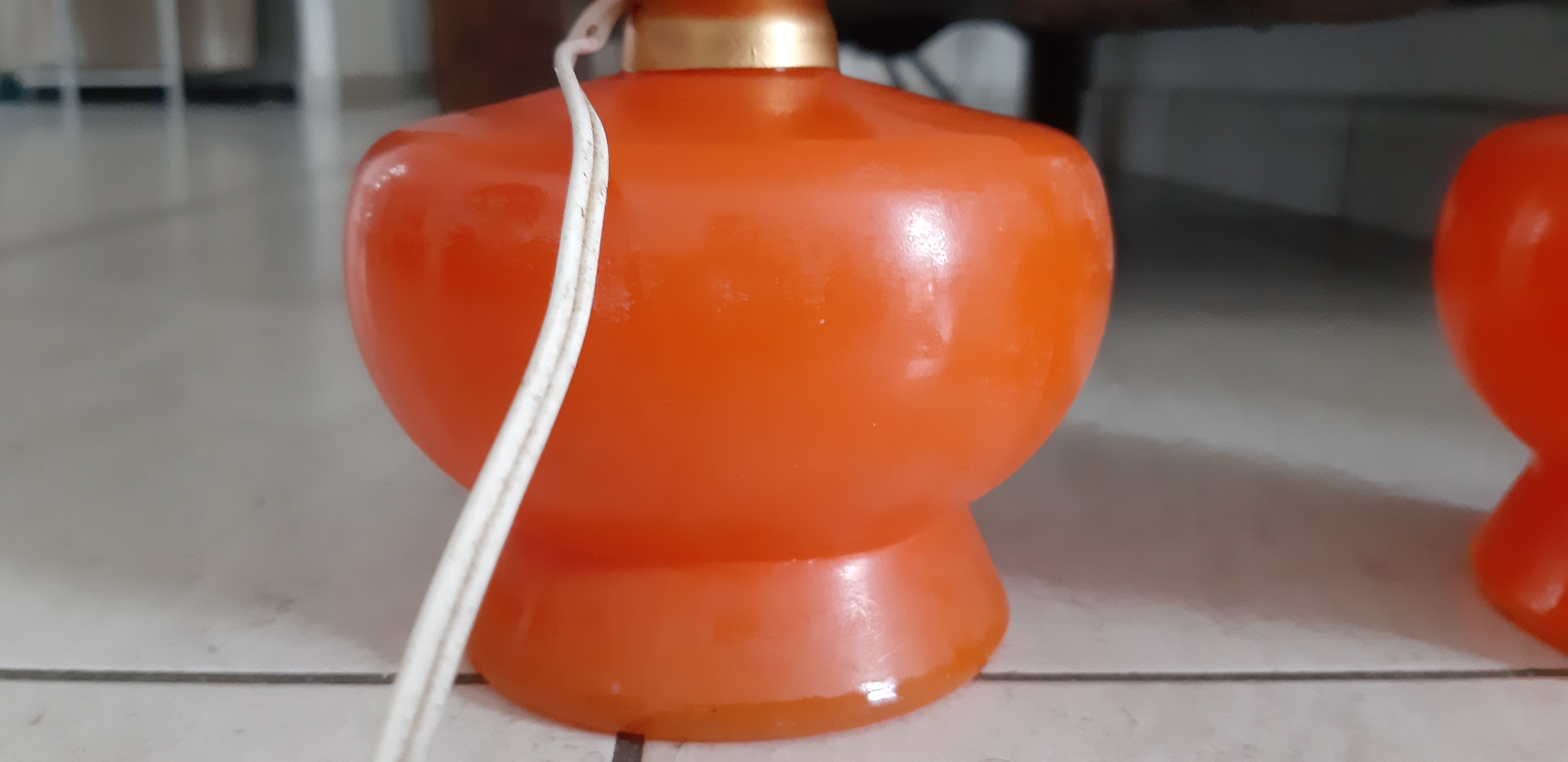 Paire de lampes vintage des années 60
