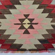 Vintage Turkish Wool Floral Carpet sku 3406