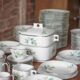 Limoges porcelain table service J.R.S Paradise bird, decor