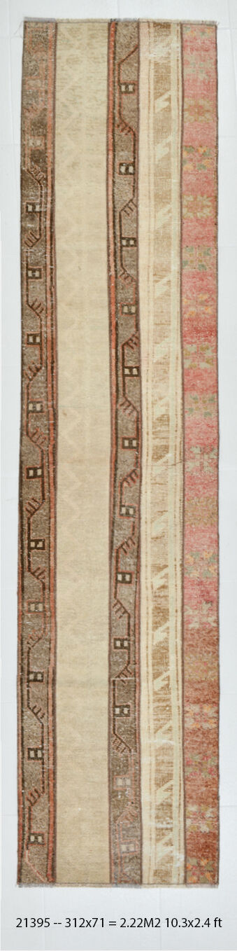 2x10 classic vintage runner rug.71x312cm