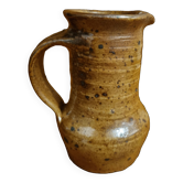 Small pitcher vase in pyrite stoneware