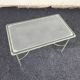 Glass and metal coffee table, Neoclassical/Art Deco