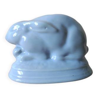 St Clément earthenware piggy bank rabbit