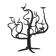 Brutalist Sculptural Chandelier Tree of Life Hand-Forged, 1970s