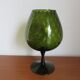 Vase italien en verre soufflé années 70