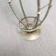 Indoor rotating plant holder 1960 bamboo and brass