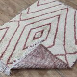 Handmade Berber wool mrirt rug 157X130 CM