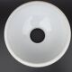 French Vintage White Opaque Glass Lantern Style Replacement Shade 0186