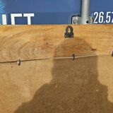 solid teak mirror 93.5 x 2.5 x 117 cm