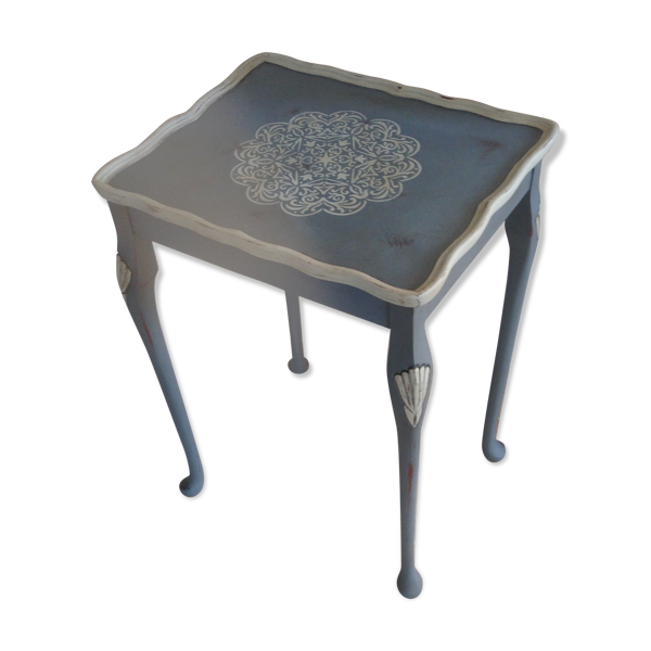 Table d'appoint art déco revisitée