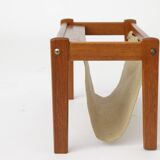Vintage magazine rack from the 1960s-1970s