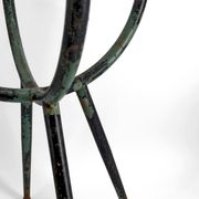 Patinated metal gueridon – Italy, 1960s
