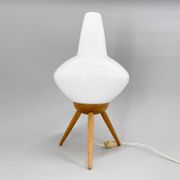 Midcentury Space Age Table Lamp "rocket" by ÚLUV, 1960s